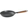 image:imageBabish 11 Inch Cast Iron Skillet with Wooden Handle PreSeasoned Nonstick Pan with Honeycomb Textured Cooking Surface Induction Oven Safe Skillet for Searing Frying Eggs Steak and Stir Fry11Inch Skillet