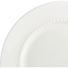 image:imageGibson Elite Bistro Fleur Plates and Bowls Sets 12Piece Stoneware Dinnerware Set for 4 Ivory White Scalloped Dish Set with Dinner Plates Salad Plates amp BowlsWhite Bone China