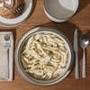image:imageGibson Elite Bistro Fleur Plates and Bowls Sets 12Piece Stoneware Dinnerware Set for 4 Ivory White Scalloped Dish Set with Dinner Plates Salad Plates amp BowlsCream White Gelston