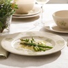 image:imageBloomhouse  2 Time Oprahs Favorite Things  Made in Portugal Hand Painted Dinnerware Set  Porto Petals 12 Piece Service for 4 Floral Plates and Bowls Set  Green OrchidGreen Orchid 12pc Dinnerware