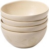 image:imageBloomhouse  2 Time Oprahs Favorite Things  Made in Portugal Hand Painted Dinnerware Set  Porto Petals 12 Piece Service for 4 Floral Plates and Bowls Set  Green OrchidLilly Cream Cereal Bowls