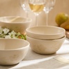 image:imageBloomhouse  2 Time Oprahs Favorite Things  Made in Portugal Hand Painted Dinnerware Set  Porto Petals 12 Piece Service for 4 Floral Plates and Bowls Set  Green OrchidLilly Cream Cereal Bowls