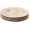 image:imageBloomhouse  2 Time Oprahs Favorite Things  Made in Portugal Hand Painted Dinnerware Set  Porto Petals 12 Piece Service for 4 Floral Plates and Bowls Set  Green OrchidGreen Orchid Salad Plates