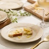 image:imageBloomhouse  2 Time Oprahs Favorite Things  Made in Portugal Hand Painted Dinnerware Set  Porto Petals 12 Piece Service for 4 Floral Plates and Bowls Set  Green OrchidBlush Pink Salad Plates