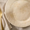 image:imageBloomhouse  2 Time Oprahs Favorite Things  Made in Portugal Hand Painted Dinnerware Set  Porto Petals 12 Piece Service for 4 Floral Plates and Bowls Set  Green OrchidBlush Pink Salad Plates