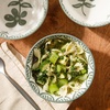 image:imageBloomhouse  2Time Oprahs Favorite Things  Valencia Flor 4 Piece 6 Cereal Bowl Set Stoneware Bowls Mediterranean Floral Decal Design Microwave amp Dishwasher Safe Iris BlueFern Green 4pc Cereal Bowl Set