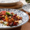 image:imageBloomhouse  2Time Oprahs Favorite Things  Valencia Flor 4 Piece Dessert amp Salad Plate Set 875 Stoneware Plates Mediterranean Floral Decal Design Microwave amp Dishwasher Safe Iris BlueIris Blue 4pc Dinner Plate Set