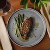 image:imageGibson Elite AvantGarde 12 Piece Stoneware Dinnerware Set for 4 Chateau Grey Plates and Bowls Set with Reactive Glaze Includes Dinner Plates Salad Plates and BowlsGreyCream White Coast Forest