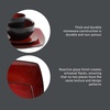 image:imageGibson Elite Island Bay 12Piece New Bone China Dinnerware Set Service for 4 Reactive Glaze Plates and Bowls Dishwasher and Microwave Safe Black and CreamRedBlack Soho Lounge