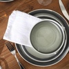 image:imageGibson Elite Island Bay 12Piece New Bone China Dinnerware Set Service for 4 Reactive Glaze Plates and Bowls Dishwasher and Microwave Safe Black and CreamBlack  Cream Island Bay