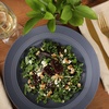 image:imageGibson Elite Soleil 12 Piece Echo Blue Stoneware Dinnerware Set for 4 Plates and Bowls Set with Dinner Plates Salad Plates and BowlsEcho Blue Soleil