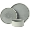 image:imageGibson Elite Soleil 12 Piece Echo Blue Stoneware Dinnerware Set for 4 Plates and Bowls Set with Dinner Plates Salad Plates and BowlsSage Green Redrock Canyon