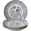 Iris Blue (4pc Dinner Plate Set)