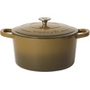 image:imageCrockPot Artisan 7Quart Enameled Cast Iron Dutch Oven Pot with Lid Round Gradient Taupe Oven Safe CookwareGradient Sage Green