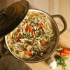 image:imageCrockPot Artisan 7Quart Enameled Cast Iron Dutch Oven Pot with Lid Round Gradient Taupe Oven Safe CookwareGradient Sage Green