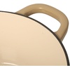 image:imageCrockPot Artisan 7Quart Enameled Cast Iron Dutch Oven Pot with Lid Round Gradient Taupe Oven Safe CookwareGradient Taupe