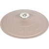 image:imageCrockPot Artisan 7Quart Enameled Cast Iron Dutch Oven Pot with Lid Round Gradient Taupe Oven Safe CookwareMatte Dusty Pink