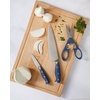 image:imageMartha Stewart Greeley Forged High Carbon Stainless Steel 14 Piece Knife Block Set Linen White Kitchen Knife Set with Acacia Wood Block Chef Knife Bread Knife Steak KnivesNavy Blue