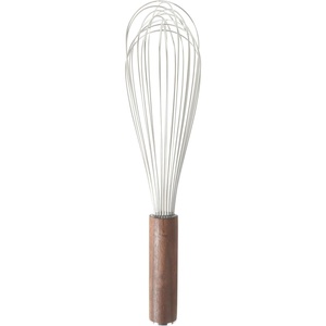 image:imageSur La Table Kitchen Essentials 12 Inch Stainless Steel Balloon Kitchen Whisk with Walnut Wood Handle