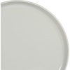 image:imageGibson Home Summit View 17Piece Porcelain Plates and Bowls Set WMetal Rack  Plates Bowls amp Mugs Dinnerware Set for 4  WhiteGrey Oslo