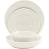 image:imageGibson Home Summit View 17Piece Porcelain Plates and Bowls Set WMetal Rack  Plates Bowls amp Mugs Dinnerware Set for 4  WhiteWhite Melbourne