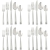 image:imageGibson Home Cowper Flatware Utensil Set 20PieceStainless Steel Silverware Service for 4  Polished Hammered Design