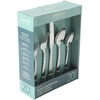 image:imageGibson Home Cowper Flatware Utensil Set 20PieceStainless Steel Silverware Service for 4  Polished Hammered Design