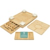 image:imageGibson Home Rustic Inspirations 18Piece Bamboo Charcuterie Board Set for Serving  Large Cheese amp Fruit Tray with Hidden Drawer Ceramic Bowls Utensils  Gift for Entertaining Housewarming Holidays