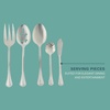 image:imageGibson Home South Bay 65Piece Stainless Steel Flatware Utensil Set with Wire Caddy  Silverware Service for 12 Plus Hostess Serving Pieces