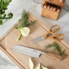 image:imageMartha Stewart Austenwood 15Piece Knife Block Set German Stainless Steel Kitchen Knives with Forged Italian Olive Wood Handle