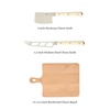 image:imageMartha Stewart Blairwood 3 Piece Beechwood Charcuterie Cutting Board with Cheese Knives Set
