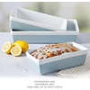 image:imageMartha Stewart Broadbrook Ceramic Bakeware 13x9 Inch Rectangular Baking Dish with Handles Cream Glazed Stoneware for Casseroles Lasagna Roasts amp Desserts Oven amp Dishwasher SafeDusty Blue