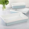 image:imageMartha Stewart Broadbrook Ceramic Bakeware 13x9 Inch Rectangular Baking Dish with Handles Cream Glazed Stoneware for Casseroles Lasagna Roasts amp Desserts Oven amp Dishwasher SafeDusty Blue