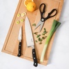 image:imageMartha Stewart Carverton 8 Chef Knife High Carbon Stainless Steel Kitchen Knives wBlack Triple Riveted HandleBlack Knife Block