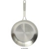 image:imageMartha Stewart Castelle 12Inch Stainless Steel Frying Pan with GoldTone Handle  TriPly Encapsulated Bottom Oven Safe amp Induction Safe Skillet for Searing and SautingStainless Steel