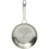 image:imageMartha Stewart Castelle 12Inch Stainless Steel Frying Pan with GoldTone Handle  TriPly Encapsulated Bottom Oven Safe amp Induction Safe Skillet for Searing and SautingStainless Steel