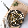 image:imageMartha Stewart Castelle 12Inch Stainless Steel Frying Pan with GoldTone Handle  TriPly Encapsulated Bottom Oven Safe amp Induction Safe Skillet for Searing and SautingStainless Steel