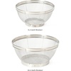 image:imageMartha Stewart Covello Stainless Steel Mesh Colander Set 2Pieces Silve