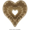 image:imageMartha Stewart Dunelle Decorative Fluted Cast Aluminun Round Cake Pan  10Cup Nonstick Tube Pan Champagne Gold BakewareChampagne Gold