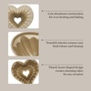 image:imageMartha Stewart Dunelle Decorative Fluted Cast Aluminun Round Cake Pan  10Cup Nonstick Tube Pan Champagne Gold BakewareChampagne Gold