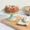 image:imageMartha Stewart Dunelle Decorative Fluted Cast Aluminun Round Cake Pan  10Cup Nonstick Tube Pan Champagne Gold BakewareChampagne Gold