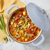 image:imageMartha Stewart Gatwick 7 QT Enamel Cast Iron Dutch Oven  Navy Blue HeavyDuty Durable Dutch Oven for Slow Cooking Braising and BakingLavender