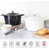 image:imageMartha Stewart Gatwick 7 QT Enamel Cast Iron Dutch Oven  Navy Blue HeavyDuty Durable Dutch Oven for Slow Cooking Braising and BakingNavy w Gold Knob