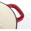 image:imageMartha Stewart Gatwick 7 QT Enamel Cast Iron Dutch Oven  Navy Blue HeavyDuty Durable Dutch Oven for Slow Cooking Braising and BakingRed Heart Shaped