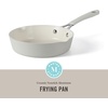 image:imageMartha Stewart Heathland Premium Nonstick PFA Free Ceramic Interior 10Piece Tapered Aluminum Cookware Set  TaupeLinen White