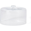 image:imageMartha Stewart Watercrest Glass Cake Stand 102 Inch Footed Pedestal Cake Plate with Scalloped Ruffled Edge Clear Handmade Glassware for Weddings Parties and Dessert DisplayGlass 102 W Dome