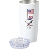 image:imagePeanuts Snoopy Stay Chill 17 oz Insulated Stainless Steel Tumbler with Lid Double Wall Thermal Drink Cup for Hot amp Cold Beverages White Cool SnoopyAmericana