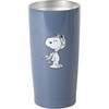 image:imagePeanuts Snoopy Stay Chill 17 oz Insulated Stainless Steel Tumbler with Lid Double Wall Thermal Drink Cup for Hot amp Cold Beverages White Cool SnoopyBlue