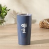 image:imagePeanuts Snoopy Stay Chill 17 oz Insulated Stainless Steel Tumbler with Lid Double Wall Thermal Drink Cup for Hot amp Cold Beverages White Cool SnoopyBlue