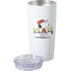image:imagePeanuts Snoopy Stay Chill 17 oz Insulated Stainless Steel Tumbler with Lid Double Wall Thermal Drink Cup for Hot amp Cold Beverages White Cool SnoopyWhite Sporty Snoopy
